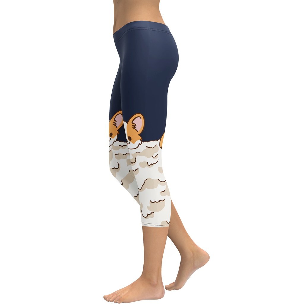 Corgi Design Capris