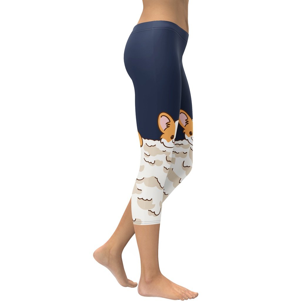 Corgi Design Capris