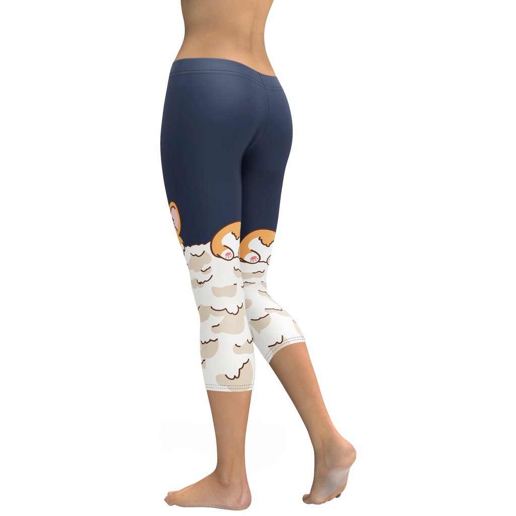 Corgi Design Capris