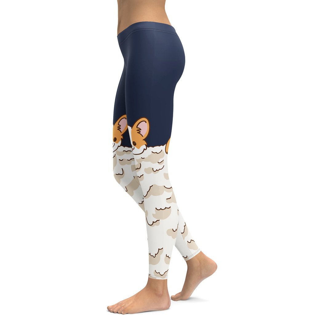 Corgi leggings clearance