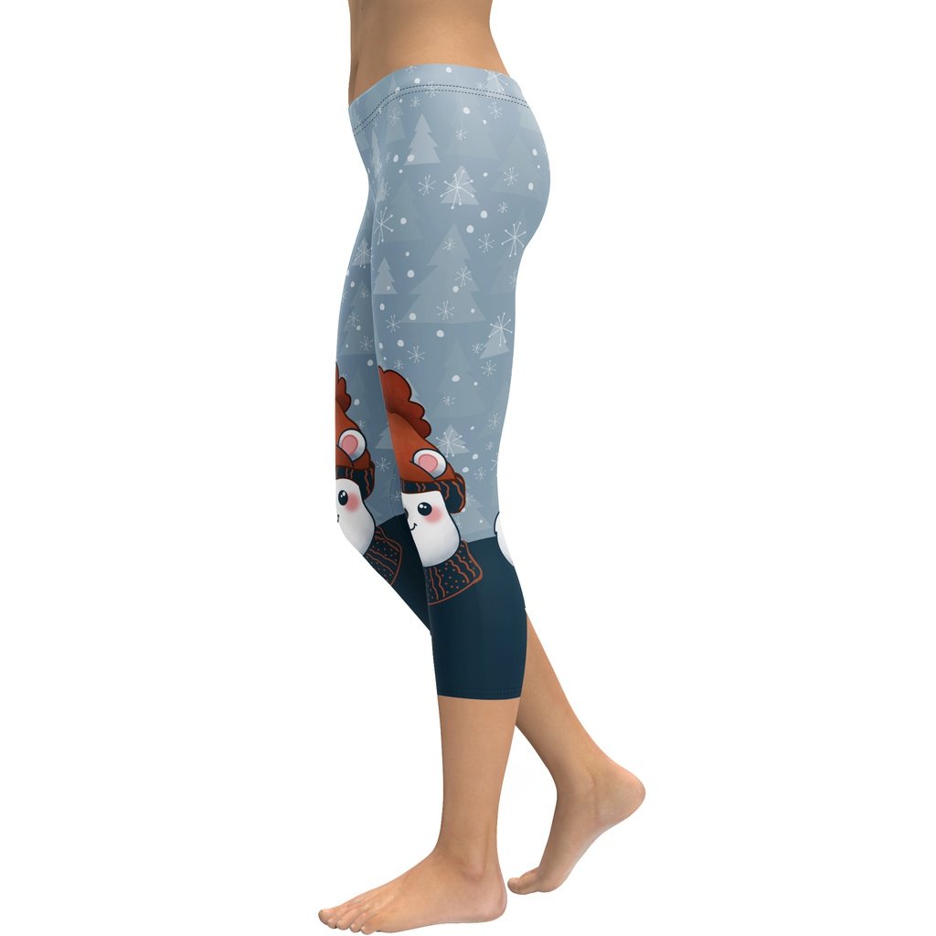 Cozy Cute Bear Capris