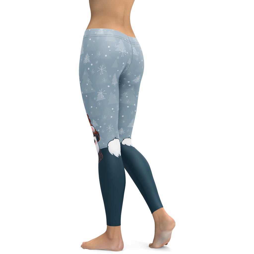 Cozy Cute Bear Leggings