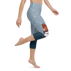 Cozy Cute Bear Yoga Capris
