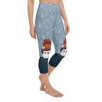 Cozy Cute Bear Yoga Capris