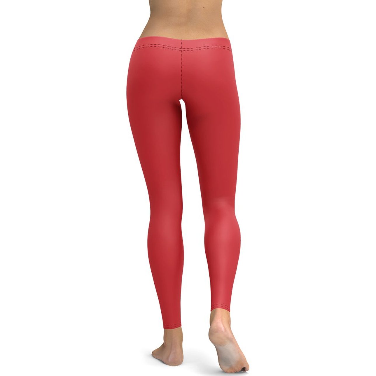 Crimson Red Leggings