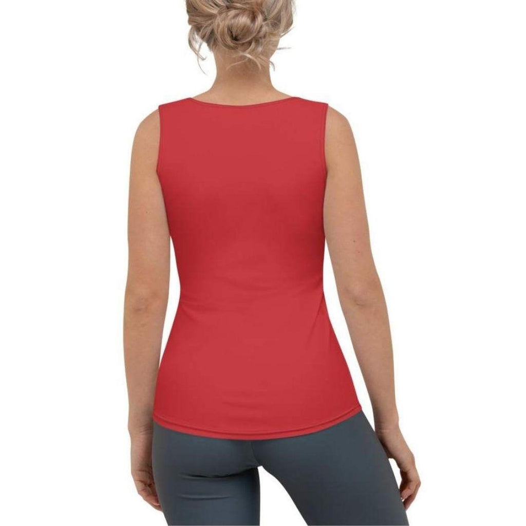 Crimson Red Tank Top