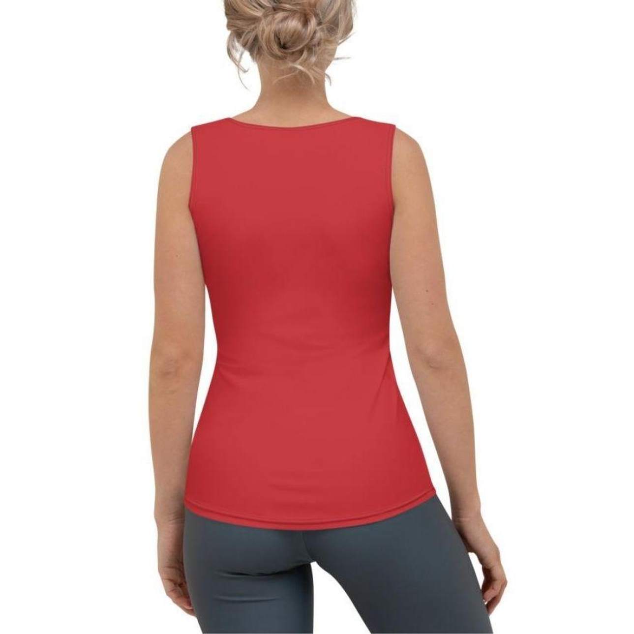 Crimson Red Tank Top