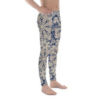 Crochet Print Men's Leggings