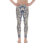 Crochet Print Men's Leggings