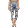 Crochet Print Yoga Capris