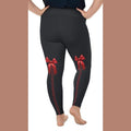 Cute Bow Plus Size Leggings