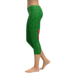 Cute Christmas Bow Capris