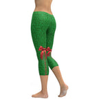 Cute Christmas Bow Capris
