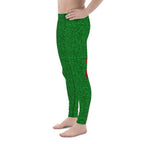 Cute Christmas Bow Men's Leggings