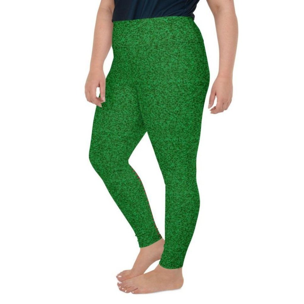 Cute Christmas Bow Plus Size Leggings