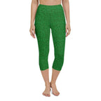 Cute Christmas Bow Yoga Capris