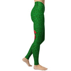 Cute Christmas Bow Yoga Leggings