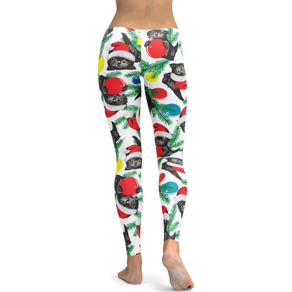 Cat 2024 christmas leggings