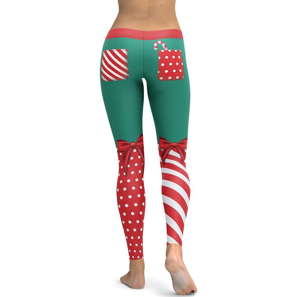 Cute Christmas Leggings: Women's Christmas Outfits | FIERCEPULSE