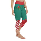 Cute Christmas Yoga Capris