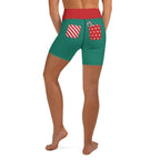 Cute Christmas Yoga Shorts