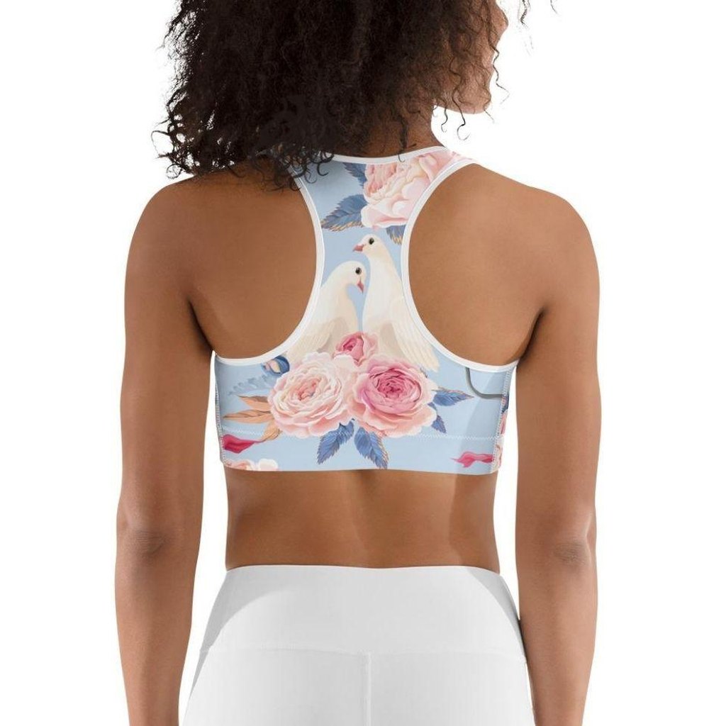Cute Cupid Sports Bra
