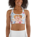Cute Cupid Sports Bra