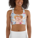 Cute Cupid Sports Bra