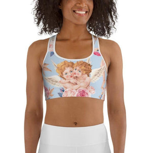 Cute Cupid Sports Bra