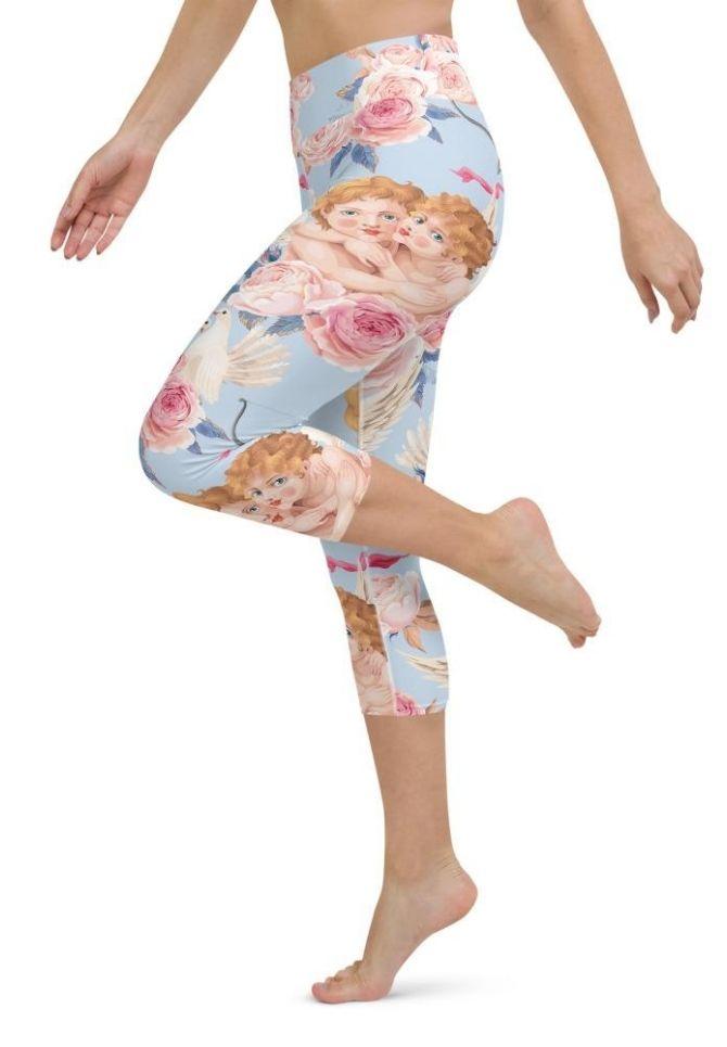 Cute Cupid Yoga Capris