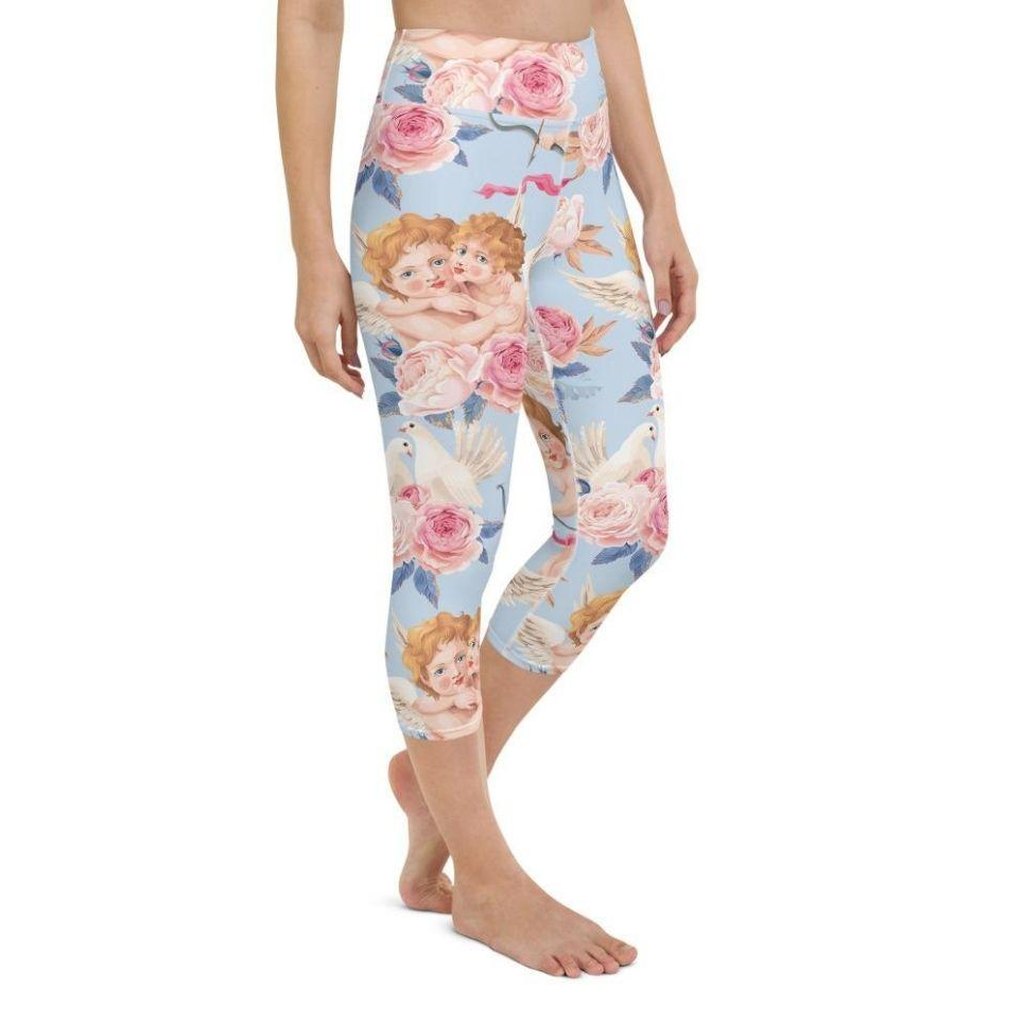 Cute Cupid Yoga Capris