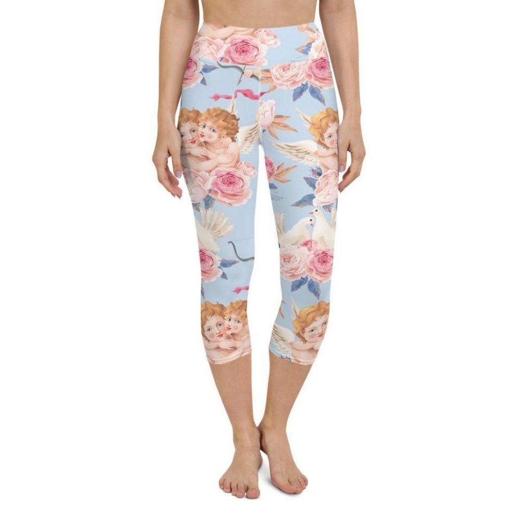 Cute Cupid Yoga Capris