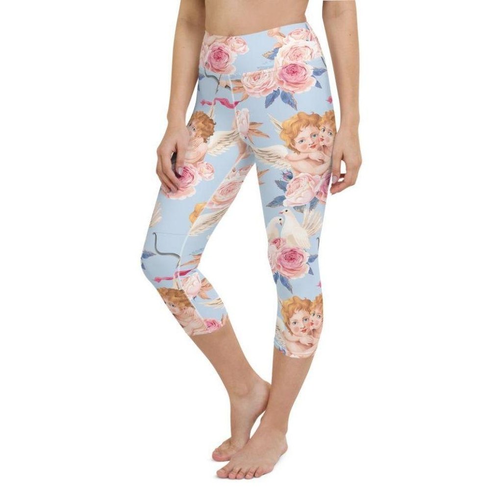 Cute Cupid Yoga Capris