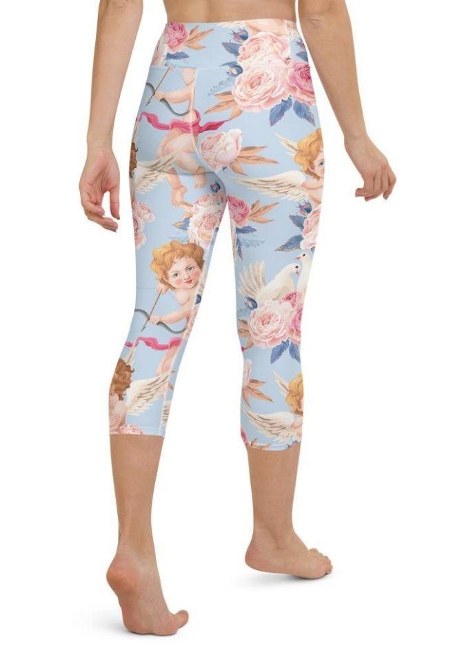 Cute Cupid Yoga Capris