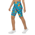 Cute Dinosaur Biker Shorts