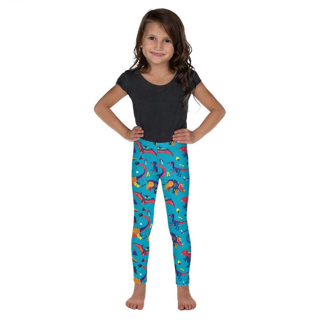 Cute Dinosaur Kid's Leggings