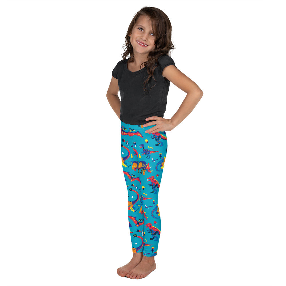 Cute Dinosaur Kid's Leggings