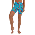 Cute Dinosaur Yoga Shorts