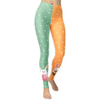 Cute Easter Bunnies Yoga Leggings