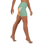 Cute Easter Bunnies Yoga Shorts