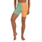 Cute Easter Bunnies Yoga Shorts