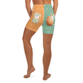 Cute Easter Bunnies Yoga Shorts