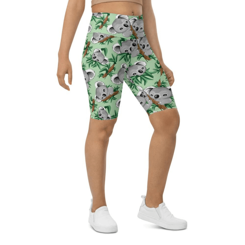 Cute Koala Biker Shorts