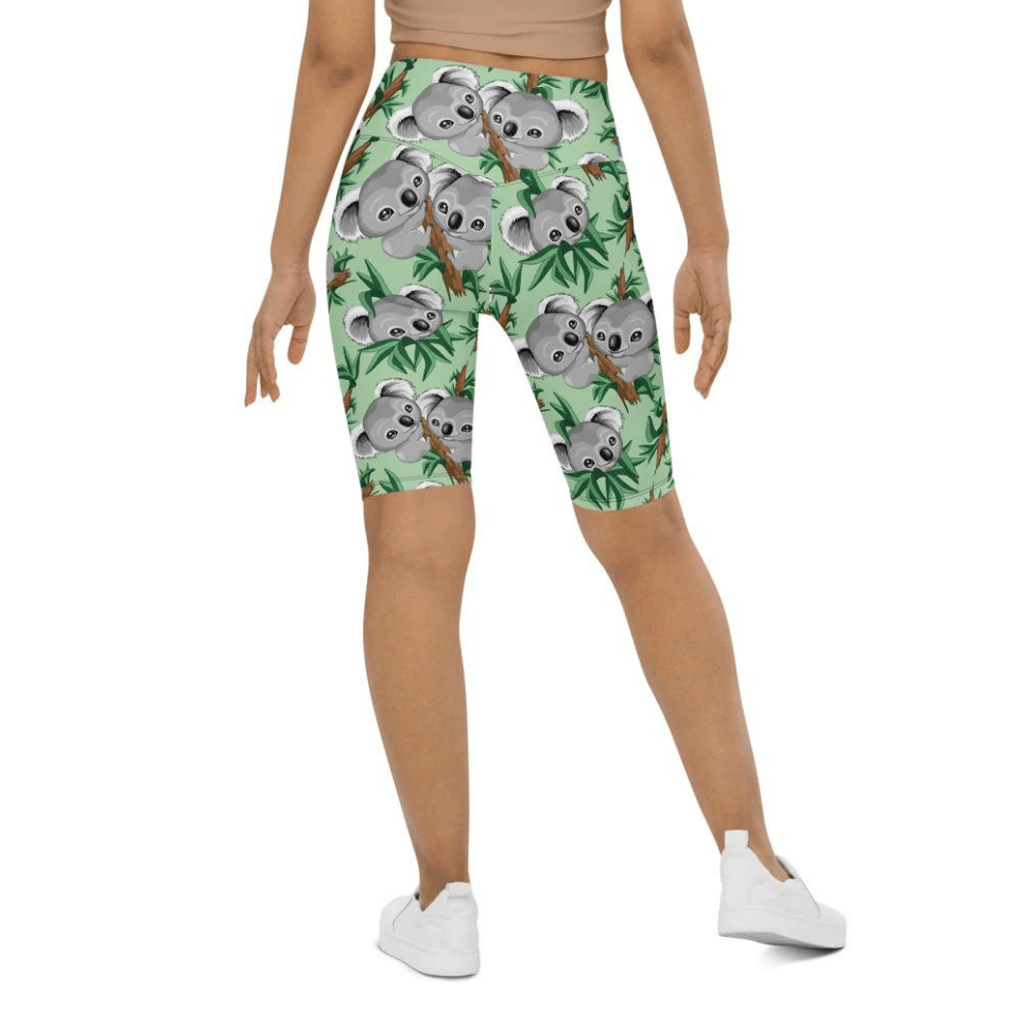 Cute Koala Biker Shorts