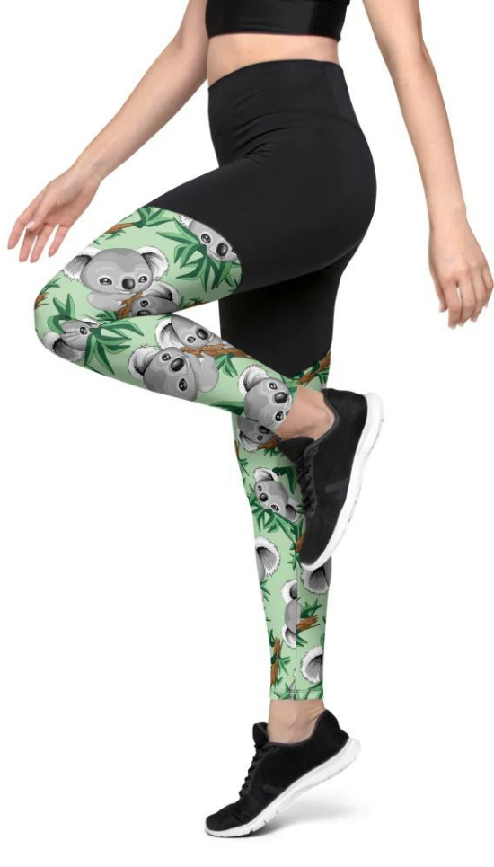 Cute Koala Compression Leggings