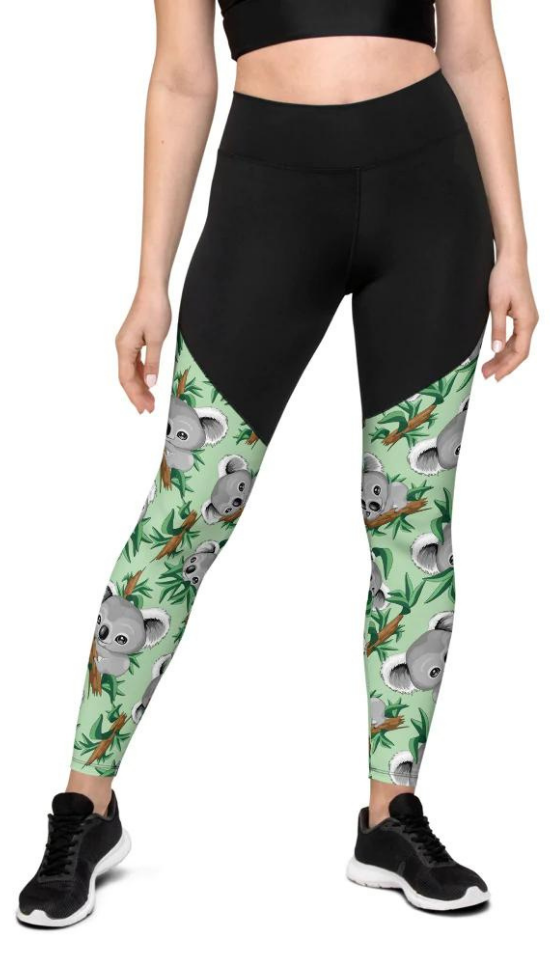 Cute Koala Compression Leggings