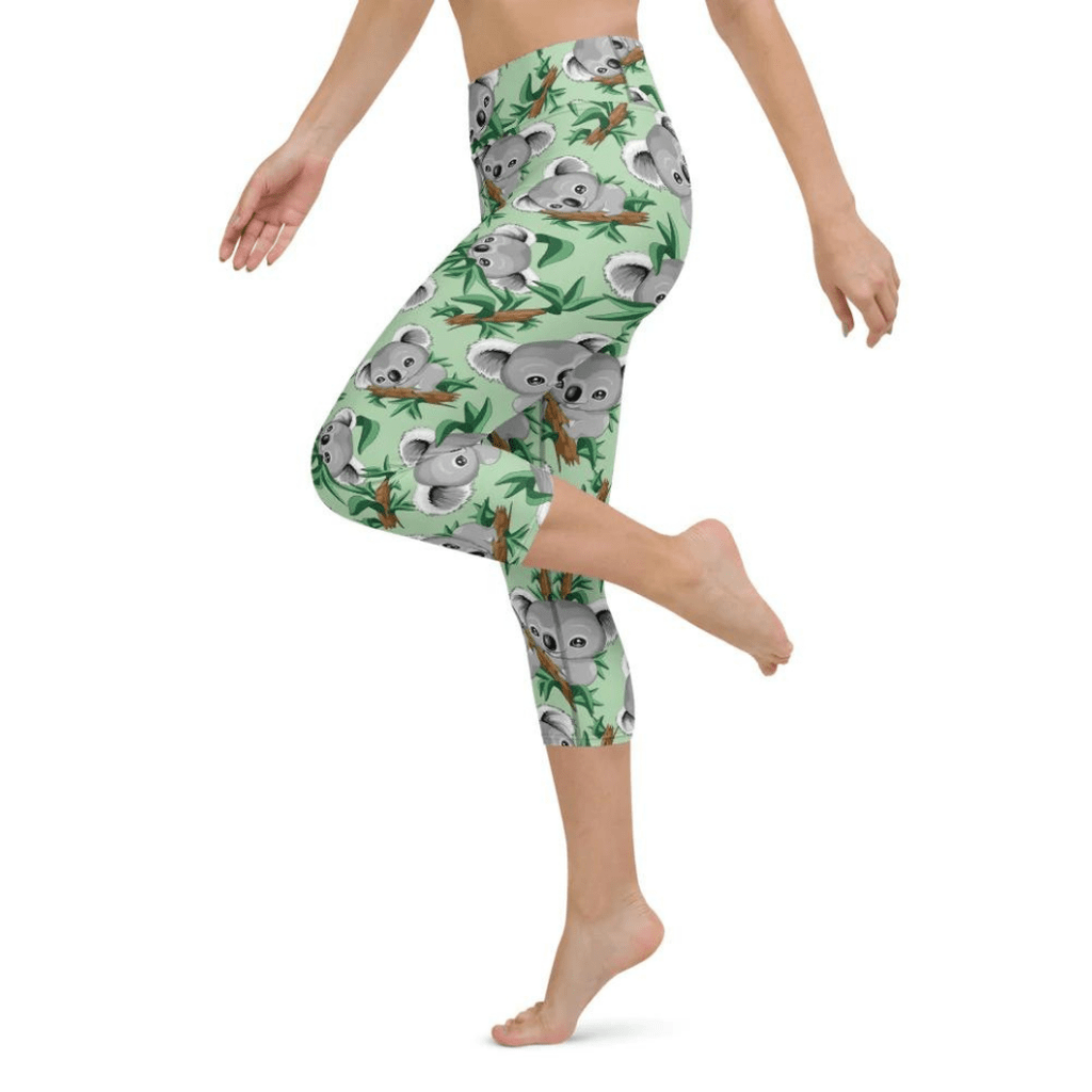 Cute Koala Yoga Capris