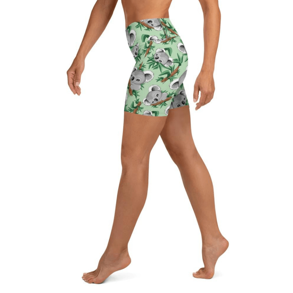 Cute Koala Yoga Shorts
