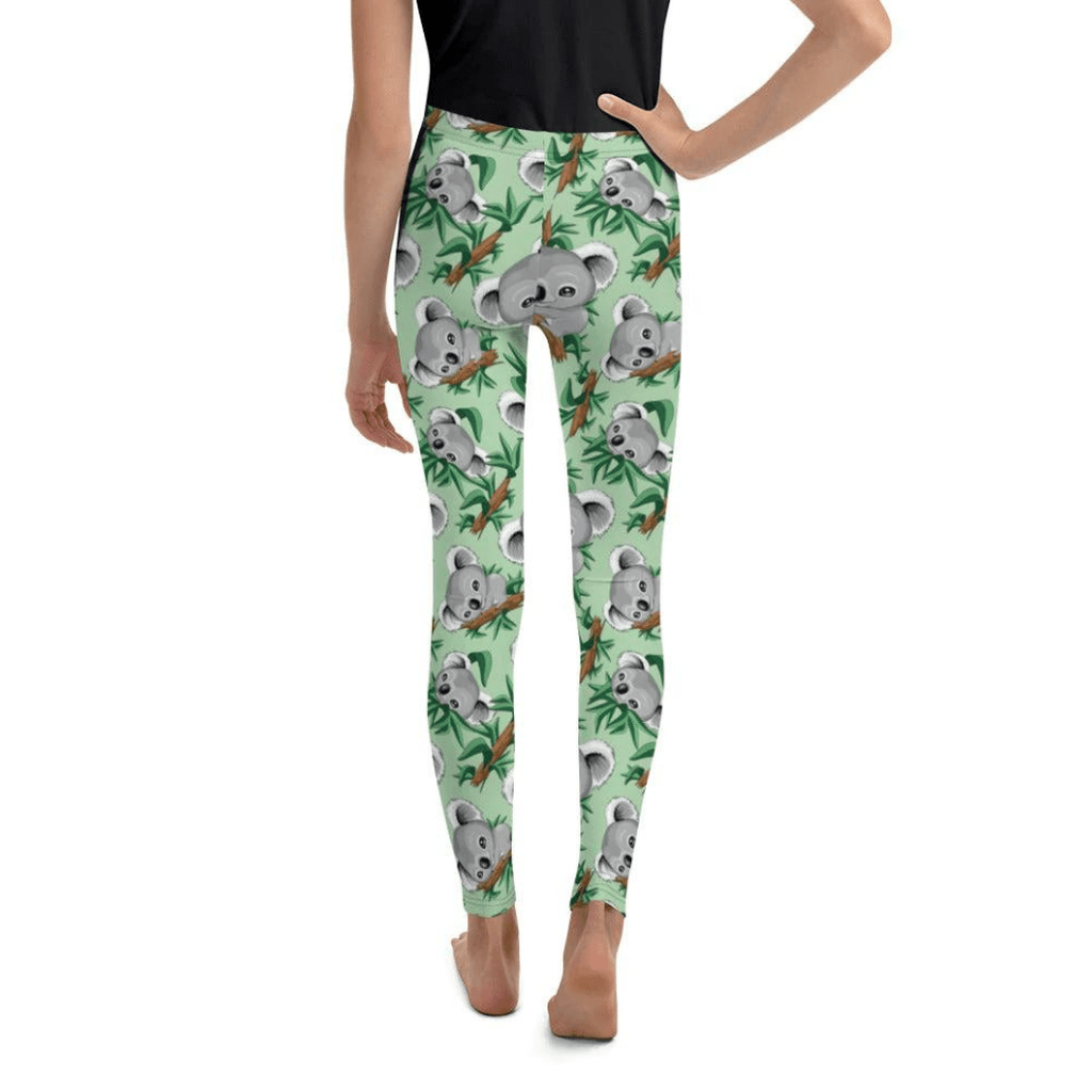 Cute Koala Youth Leggings