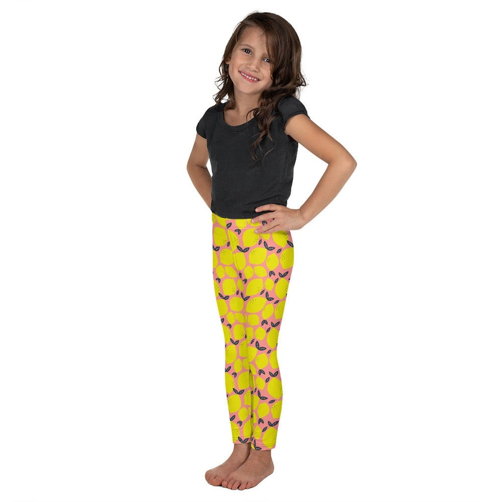 Cute Lemon Kid's Leggings